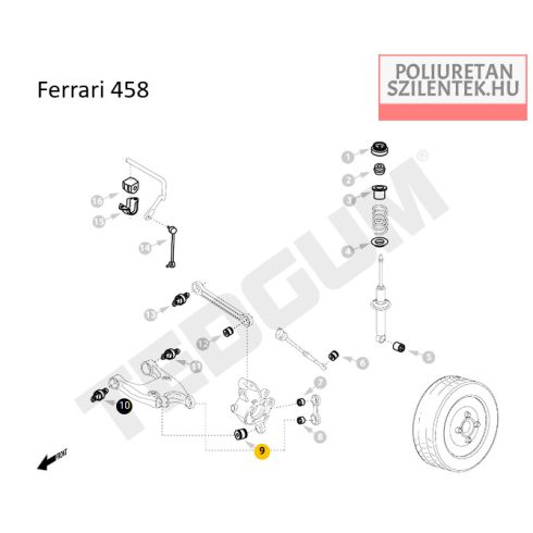 Hátsó csonkállvány GE-szem