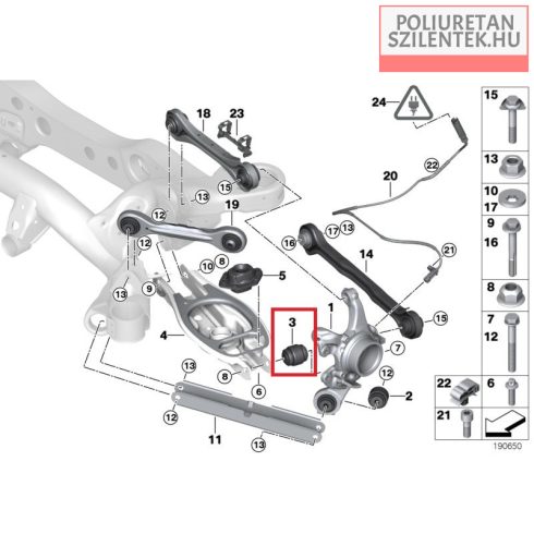 Hátsó csonkállvány GE-szem