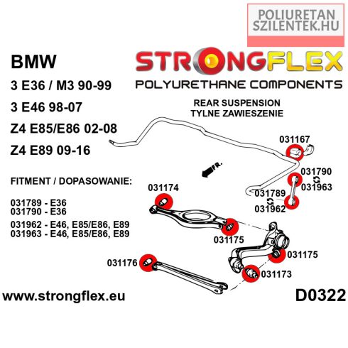 Hátsó csonkállvány szilent