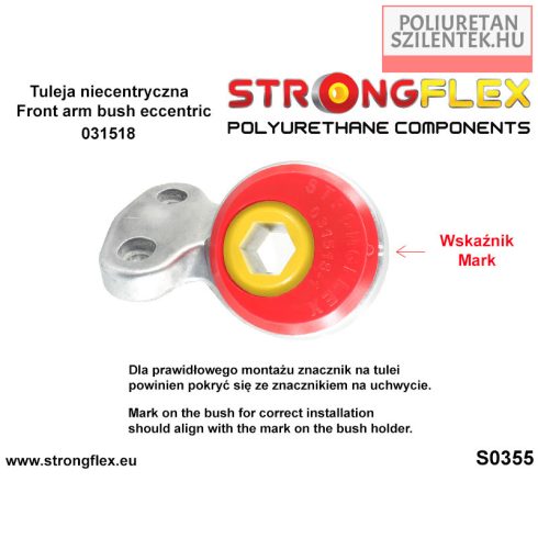 Első lengőkar hátsó szilent