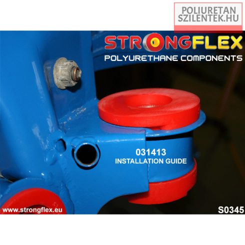 Hátsó futómű bölcső szilent készlet