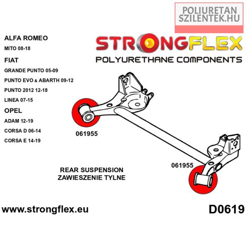 Komplett futómű szilent készlet