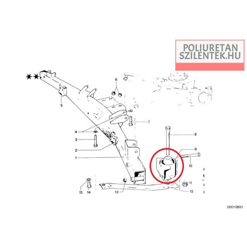 Hátsó híd szilent