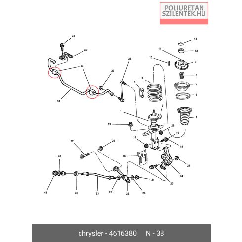 Első stabilizátor szilent