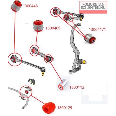 Első stabilizátor szilent