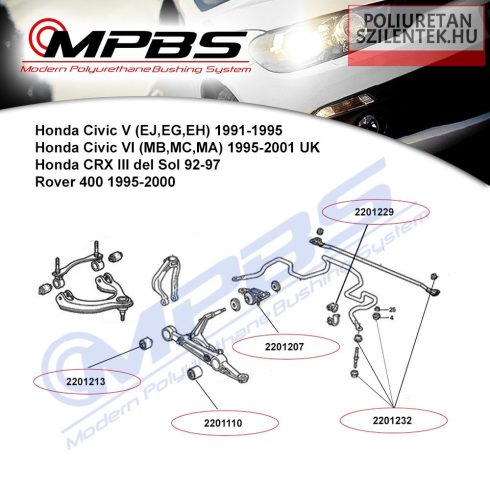 Első stabilizátor pálca szilent