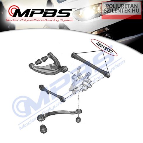 Hátsó keresztlengőkar szilent